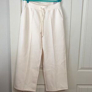 CALIA by Carrie Underwood Soft Scuba Wide Leg Pants Size L NWT